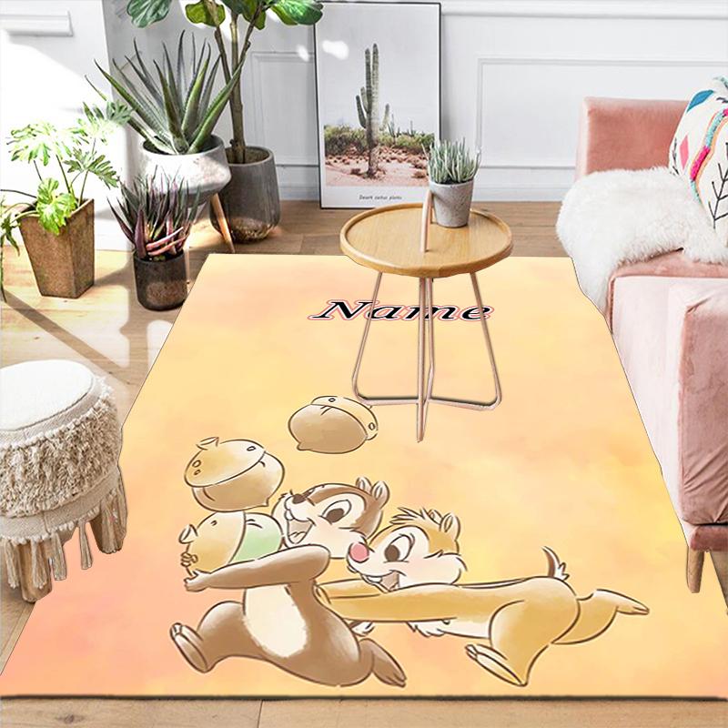Custom 1Pc Chip Dale'S Playful Day Rug Office Carpet Indoor Outdoor Entrance Doormat Nonslip Soft And Comfortable Living Room D91621