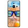 Für Nubia Z50S Pro Hülle Mode Schutz Silikon Bemaltes TPU Hülle für ZTE Nubia Z50S Pro 5G Cover NX713J Süß Weich Löwen