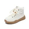 Winter Chunky Platform Snow Boots for Women Anti-Slip Walking Shoes With Fur Lined Comfortable Lace-up Sneakers Women's Outdoor Warm Short Booties