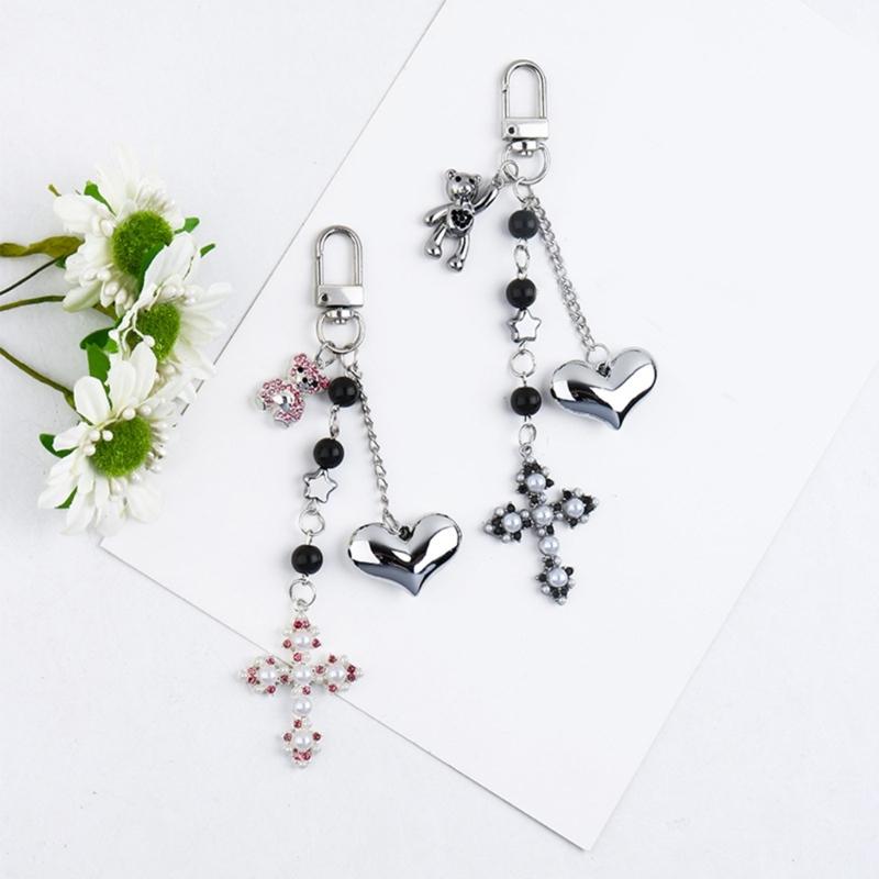 Fashion Alloy Phone Accessory Mobile Chain Ornament Easy to Carry Charm Bag Pendant for Fashionable Youths