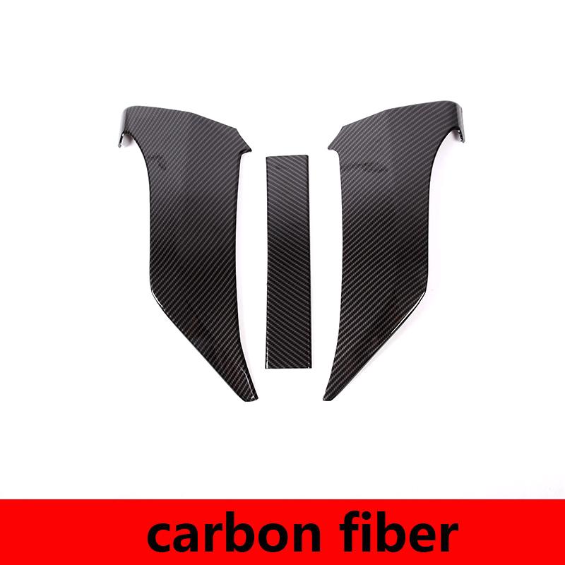 For 2020-2023 Land Rover Defender 90 110 ABS Matte Black car center console knee side panel trim cover sticker car accessories