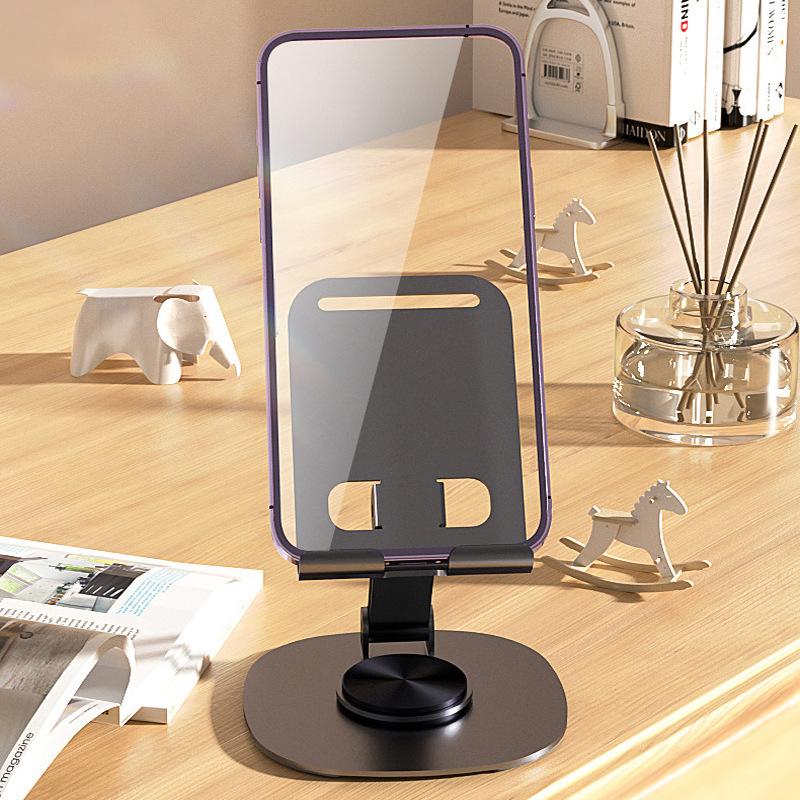 Rotating Table Stand, A Must-Have For Binge-Watching Tv Shows And Working On The Desktop, With Multi-Angle Adjustment For Ultimate Convenience