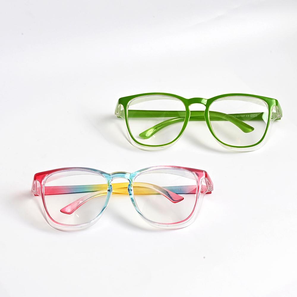 1/2/3/4pcs VOPHA Anti-fog safety glasses with clear lenses that block blue light unisex with side wing protection