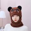 Fleece Children Beanie Caps Cartoon Kids Plush Hat Fashion Kids Winter Hats  Toddler