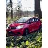 1/32 HONDA Fit GK5 Alloy Car Model Diecast Metal Toy Vehicles Car Model High Simulation Sound and Light Collection Children Gift