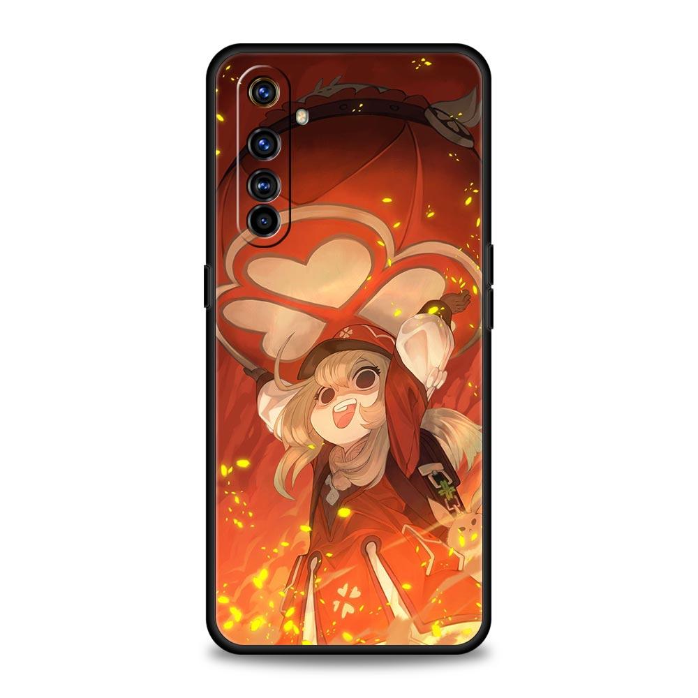 

Phone Case For Realme 12 11 10 9 8 5G 7 6 GT5 GT3 GT2 Pro Plus C21 C11 C25 C35 GT Neo 2 3 3T 5 Cover Genshin impact Baizhu Realme GT Neo 5