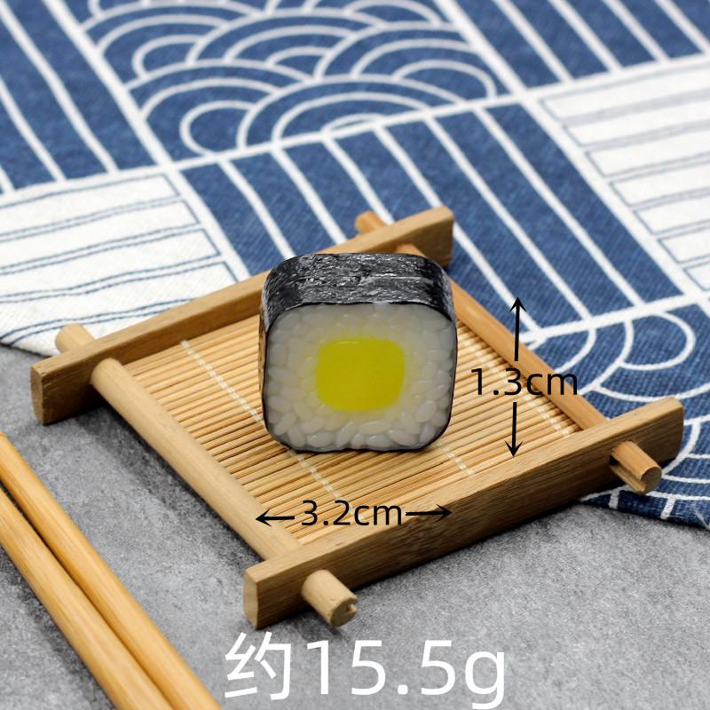 Simulation Sushi Rice Fake Food Model Salmon Japanese Restaurant Window Display Photography Prop Home Decor