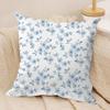 Fashion Small Florals Cushion Cover Pillowcase Ultra Soft Skin Friendly Fabric Cloud Like Comfort & Concealed Zipper