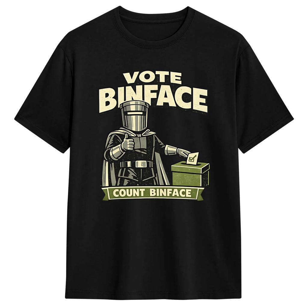Clean up Clacton. Vote Binface T Shirts Cotton Unique T-Shirt Round Collar Tee Shirt Short Sleeve Clothes Adult