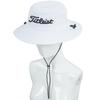 Titleist Women's String Bucket Hat, White/Black, TH23WSBK-10