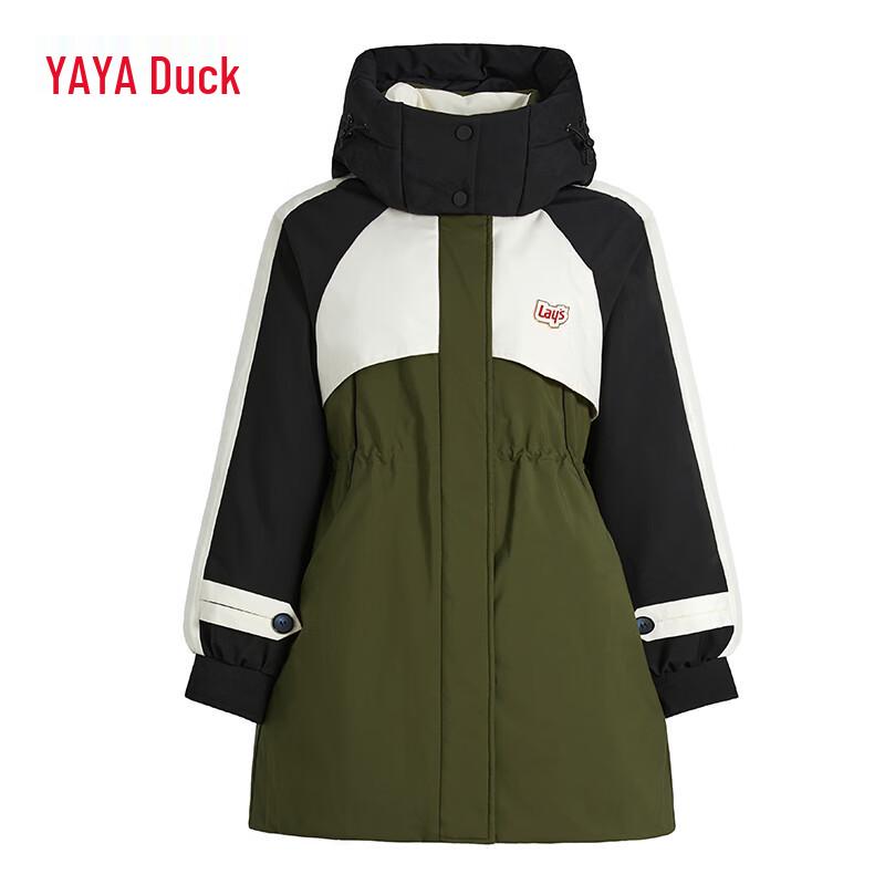 

Женский пуховик средней длины с капюшоном Yaya x Lay s 160/84A(M)