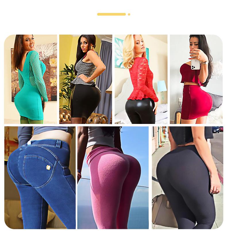 Plus Size High Waist Body Shaper Pants with Hip Pads - Full Hips & Butt Lift for Women