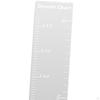 Acrylic Kids Growth Chart Mirror DIY Splicing 120cmx15cm for Bedroom with Stickers Height Ruler