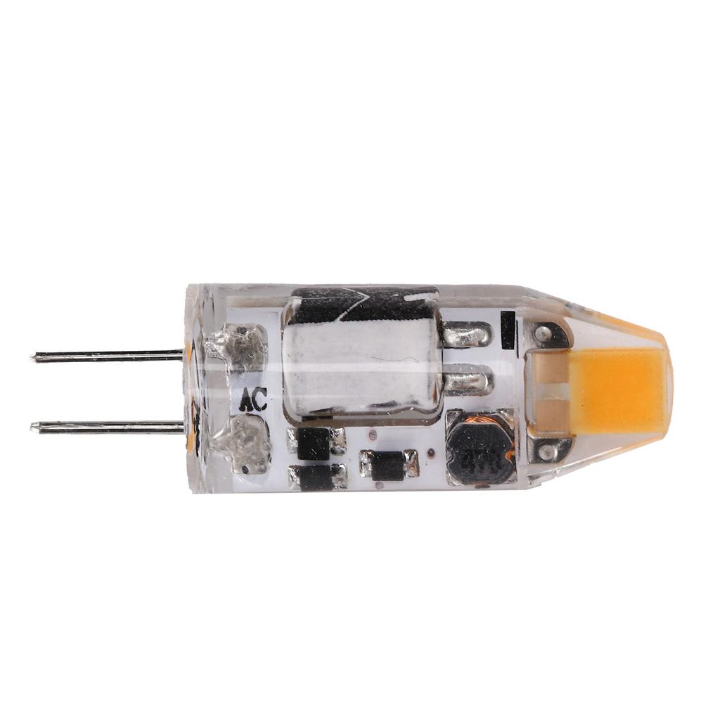G4 Bulb 2W 300LM Energy Saving AC/ 12V Bi‑Pin Base Bulb for Chandelier for Home for Ceiling Lamp for Kitchen for Living Room