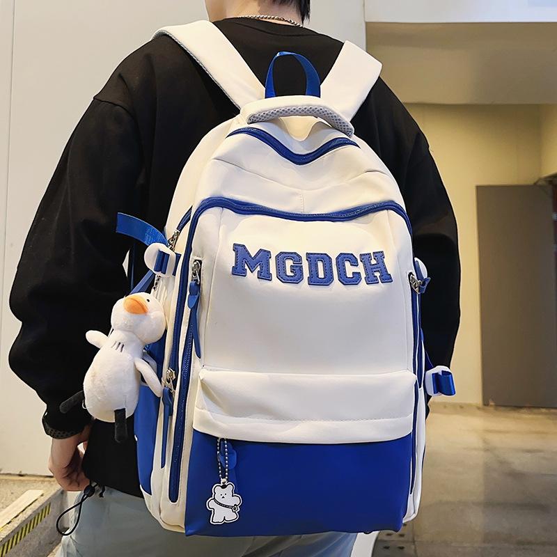 School Bag Children Primary School Girls Burgundy Junior High School Backpack Middle School Student College Student Backpack
