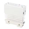 Din Rail Solid State Relay Integrated 70‑280VAC Input 24‑480VAC Output Single Phase Solid State Rela