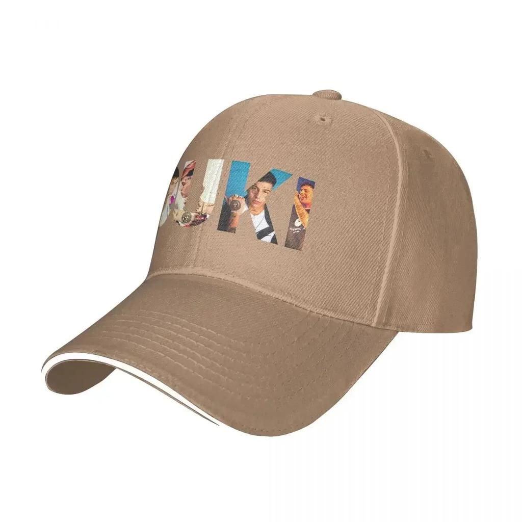 Duki Sticker Baseball Caps Hip Hop Trap Rap Duko Music Argentine Music Sandwich Caps Unisex Women Adjustable Dad Hat Outdoor