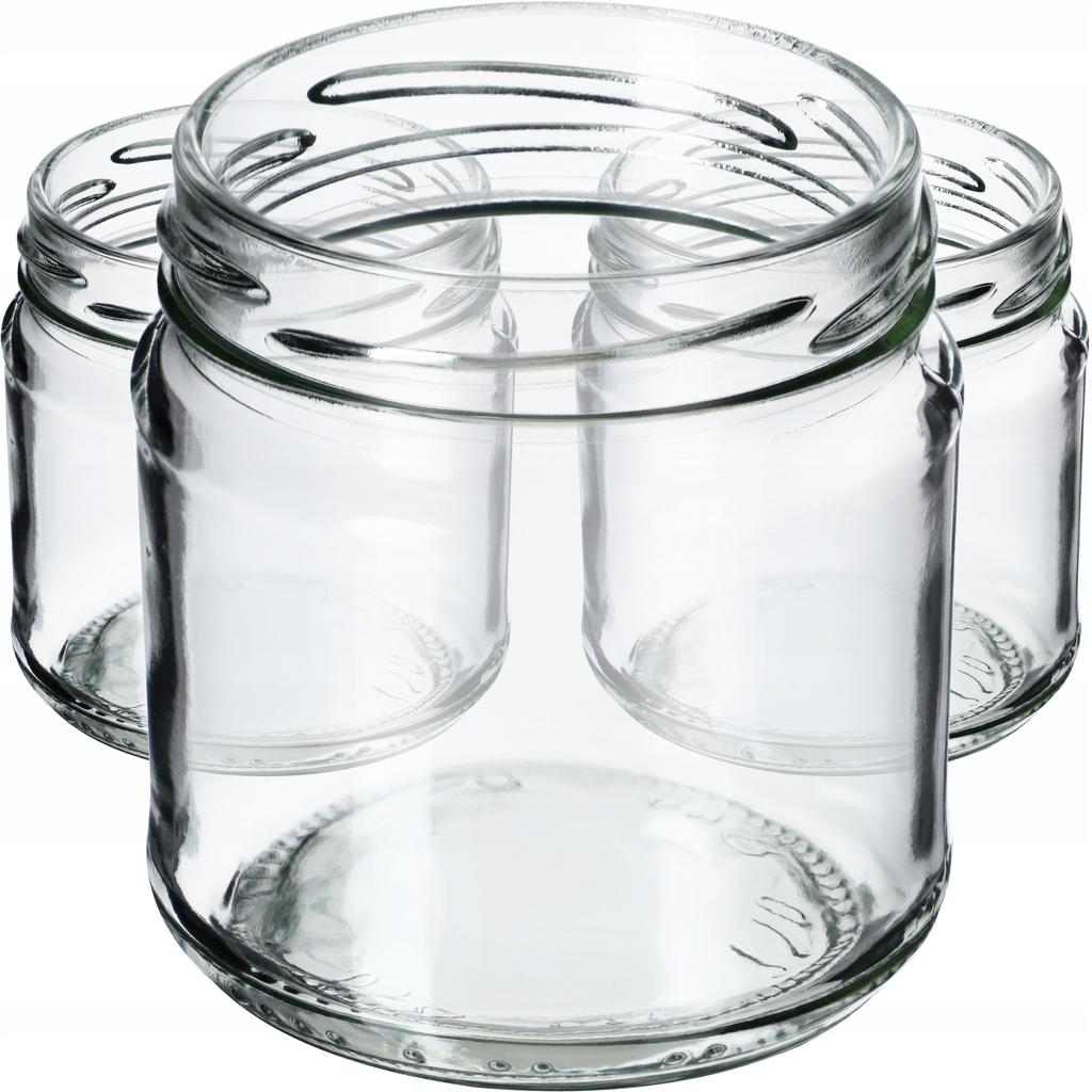 KADAX 10x Glas 200ml Glas für Konserven Marmelade Honig Ohne Deckel