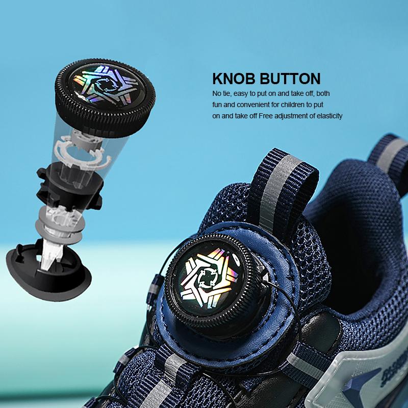 Módní dětská sportovní obuv Chlapecká Běžecká Volnočasová Síťovaná Pohodlná Outdoorová Dětská Ležérní Tenisky Tenis