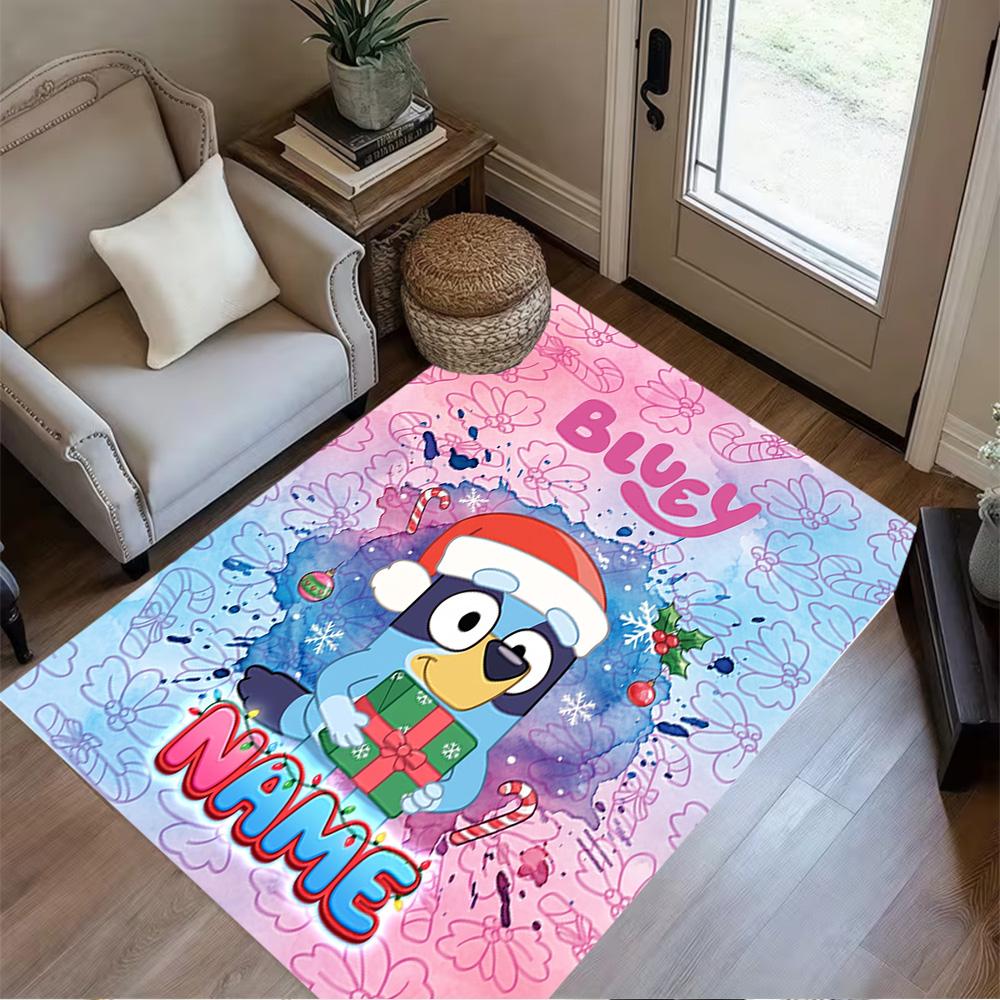 Football Friends Adventure Personalized Text Floor Rug Office Rug Suitable for Balcony Study room Hallway Dining Room Anti-slip Rug Anime Office Decor