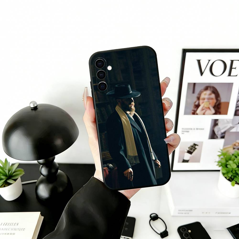 

P-B-Alfie Solomons Phone Case For Samsung Galaxy A73,A72,A71,A70,A53,A52,A51,Soft Silicone Black Cover Samsung a13 5g