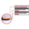 10PCS Strobe Light 12v-24v 6LED Truck Trailer Lights Stroboscopes  LED Car Light  Emergency Warning Hazard Flash Light