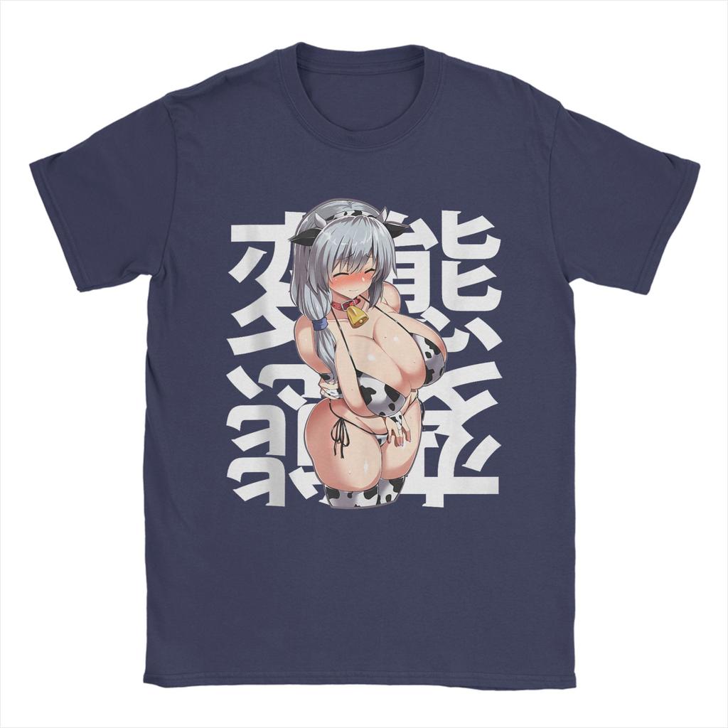 Men TShirts Anime Lewd Hudairy Hucow Hufarmers Mommy Waifu Otaku Fun 100 Cotton Tees Short Sleeve  T Shirts O Neck Tops 6XL