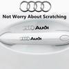 8pcs Car Door Bowl Door Handle Anti Scratch Sticker Auto TPU Transparent Protective Film For Kcpn5 A3 A4 A5 A6 A7 A8 Q3 Q5 Q7 S3