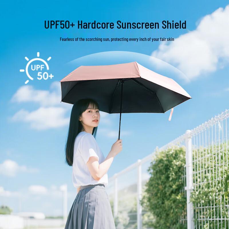 MINISO Macaron Series Three-Fold Sunscreen Umbrella