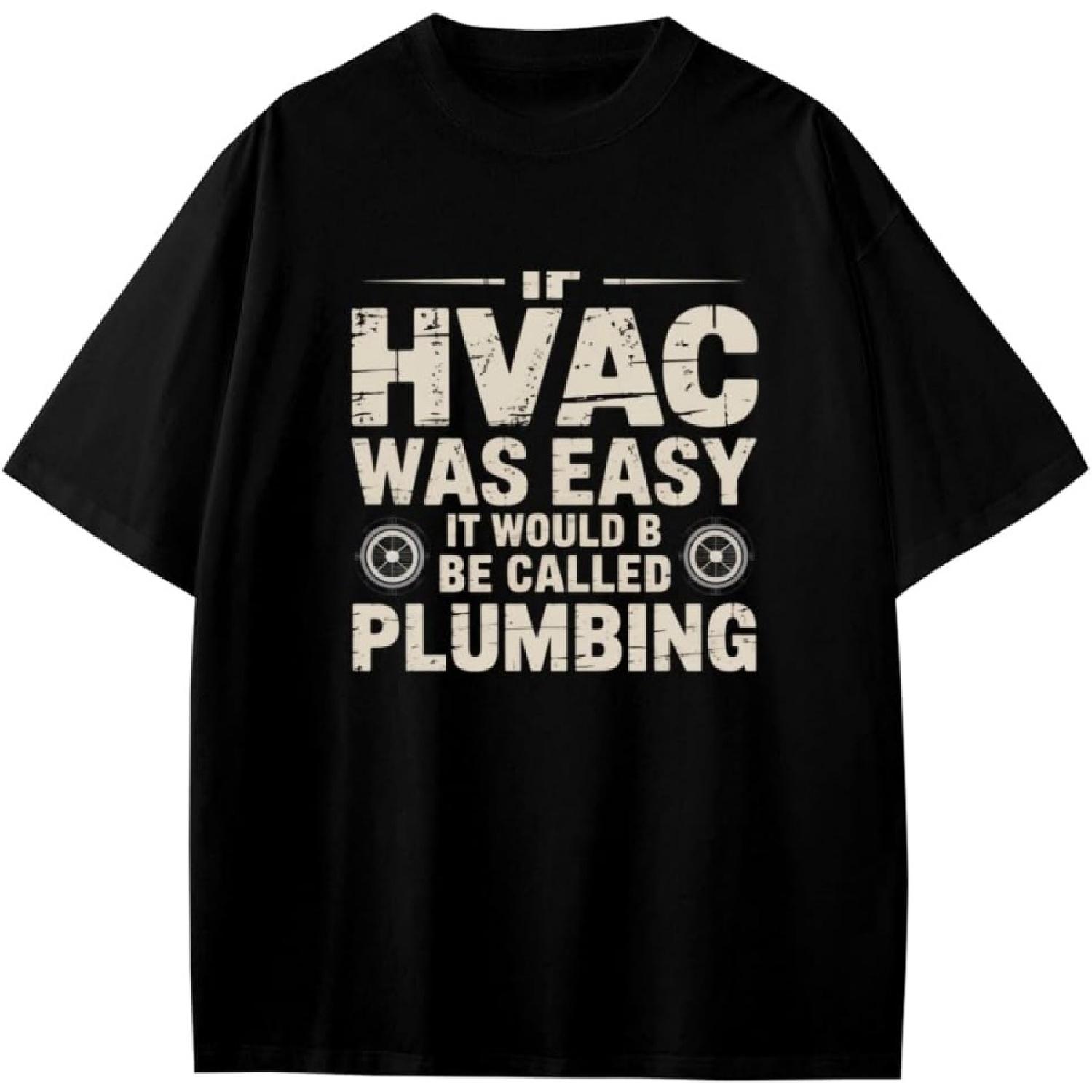 HVAC Technician Funny Anime Gift Girls Boys Teens T-Shirt S