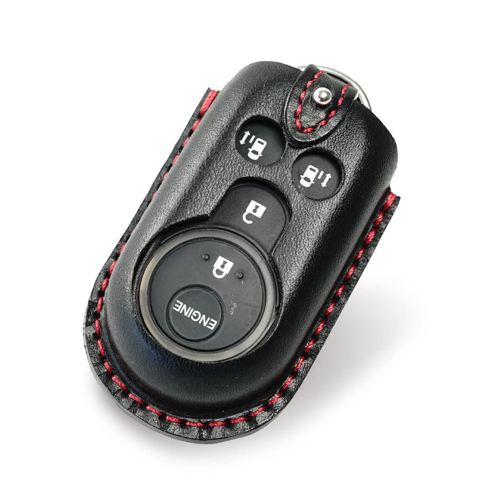 

Чехол для стартера двигателя Honda N-ONE N-WGN N-BOX, Натуральная кожа, Чехол для смарт-ключа, Крышка ключа, honda-sb, Боковой сдвиг черный The Hira чёрный