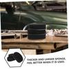 FUNOMOCYA 3pcs Tire Brush Sponge Interior Car Sponge Replacement Tire Polishing Applicator Car