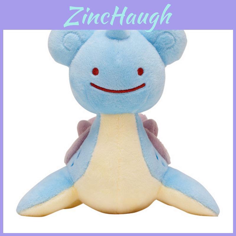 Adorable Pokemon Plush Toys Including Ditto Lapras And Dragonite Soft Dolls For Kids
