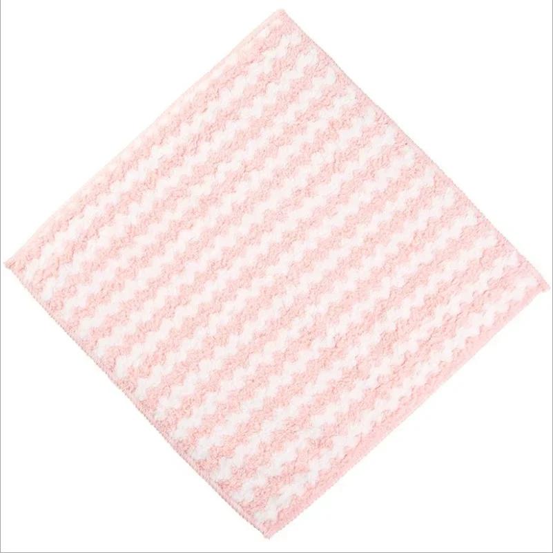 12PCS Cleaning Cloth Micro Fiber Wipe Table Kitchen Housework Microfiber Towels Household Dishwashing Cleaning Cloth