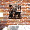 Custom Metal Wall Art Handmade Dog Grooming Sign Vintage Iron Gift Pet Groomer Decor