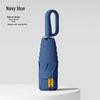 Round Handle Blackout UV Protection Dual-Use Umbrella