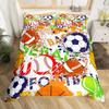 Tennis Ball Duvet Cover Set Sports Game Themed Bedding Set Twin Size for Kids Teens Adult Tennis Racket Ball Comforter Cover