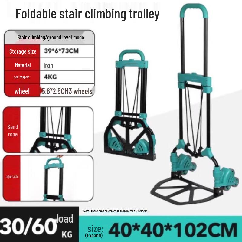 Foldable Stair Climbing Hand Truck