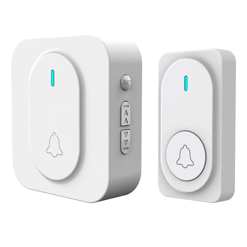 Wireless Doorbell Chime for Home with Long-Range, Multi-Ringtones, and Elderly Pager Functionality