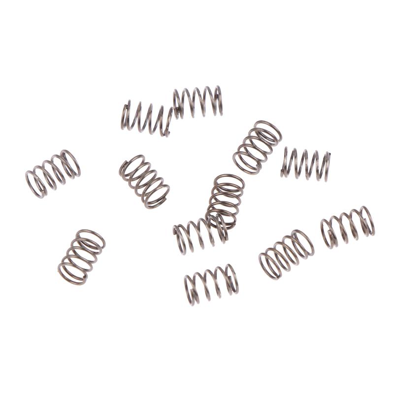 10Pcs EDC Card Push Piano Wire Spring Accessories Mechanical Rhythm Refit Flexible Stainless for DIY Hand Spinning Toy