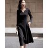 Demana Elegant A-Line Commuter Dress