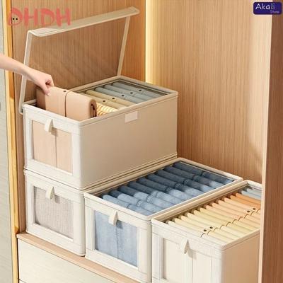 Scatola portaoggetti pieghevole Organizer per vestiti Armadio Organizzatore per vestiti pantaloni Organizzatore per armadio Organizzatore a cassetti Portaoggetti per giocattoli