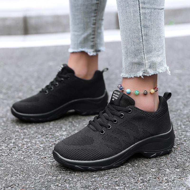 

Модная Новая Пара Уличные Женские Походные Ботинки 2024 Увеличение Роста Повседневные Путешествия Досуг Мода Удобные Спортивные Беговые Кроссовки 37