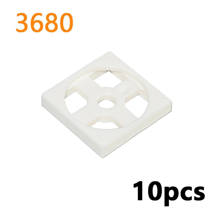 Building Blocks Technology Accessories Turntable 2x2 Plate Base 3680 Turntable 2x2 Plate Top 3679 MOC Parts Bricks Toys for Kids
