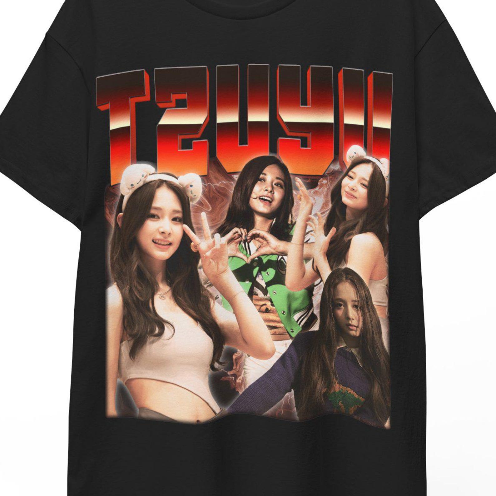 TZUYU Twice Unisex T-Shirt: Kpop Idol Music Merch, Tzuyu Kpop Shirt, Tzuyu Kpop Merch Sweater, Tzuyu Twice Kpop Tee S