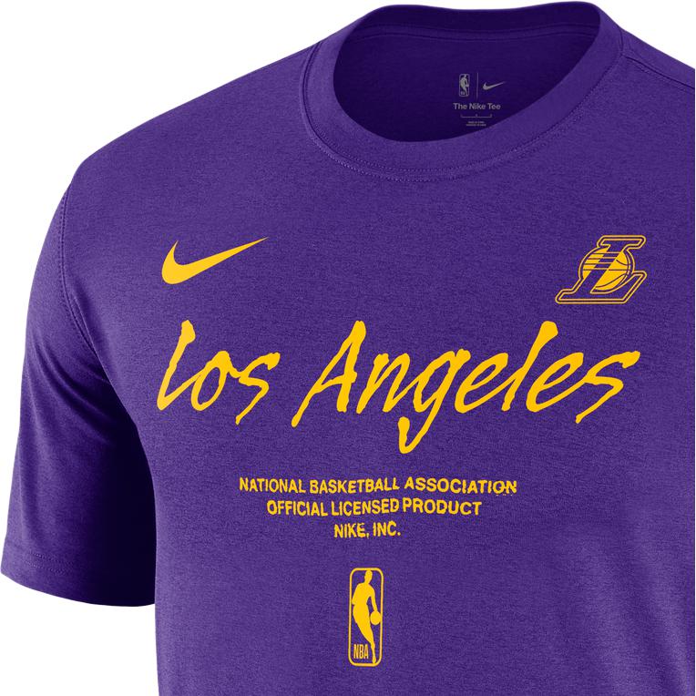 New Nike NBA T Shirt Men's All Over Purple FJ0283-504