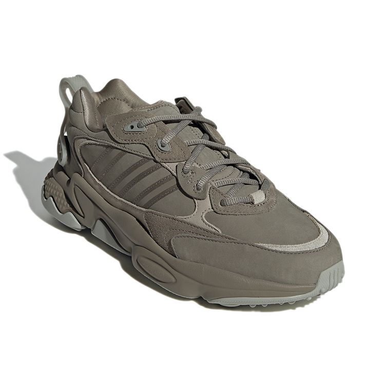 Adidas Originals Ozweego Meta Leather Retro Sports Cushioning Slip Resistant Durable Supportive Lightweight Low Top Lifestyle Casual Shoes GW3961
