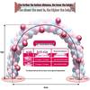 Fiber Rod Balloon Arch Stand for Weddings and Celebrations