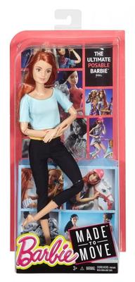 barbie made to move red hair