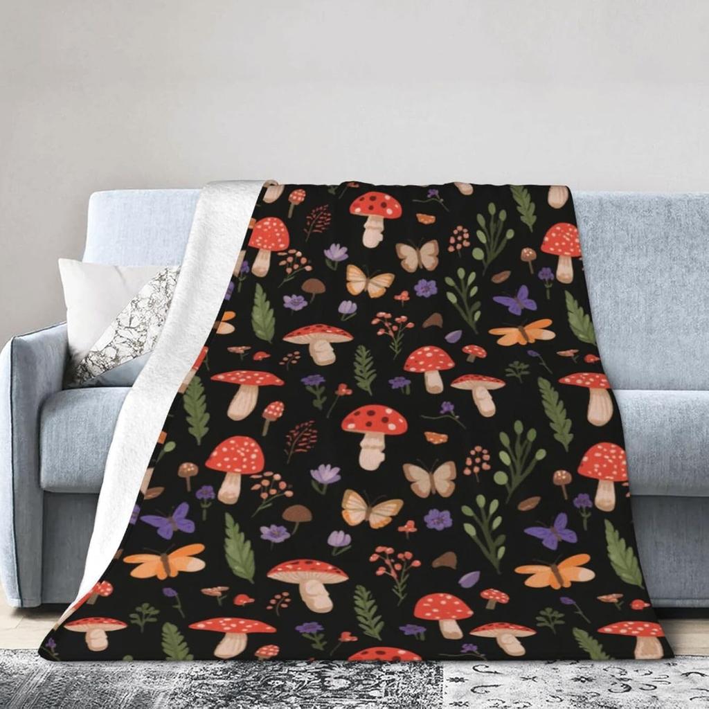 Horse Throw Blanket Super Soft Warm Floral Horse Blanket Cozy Plush Fleece Farm Stuffed Animal Horse Gifts Bedding Blanket